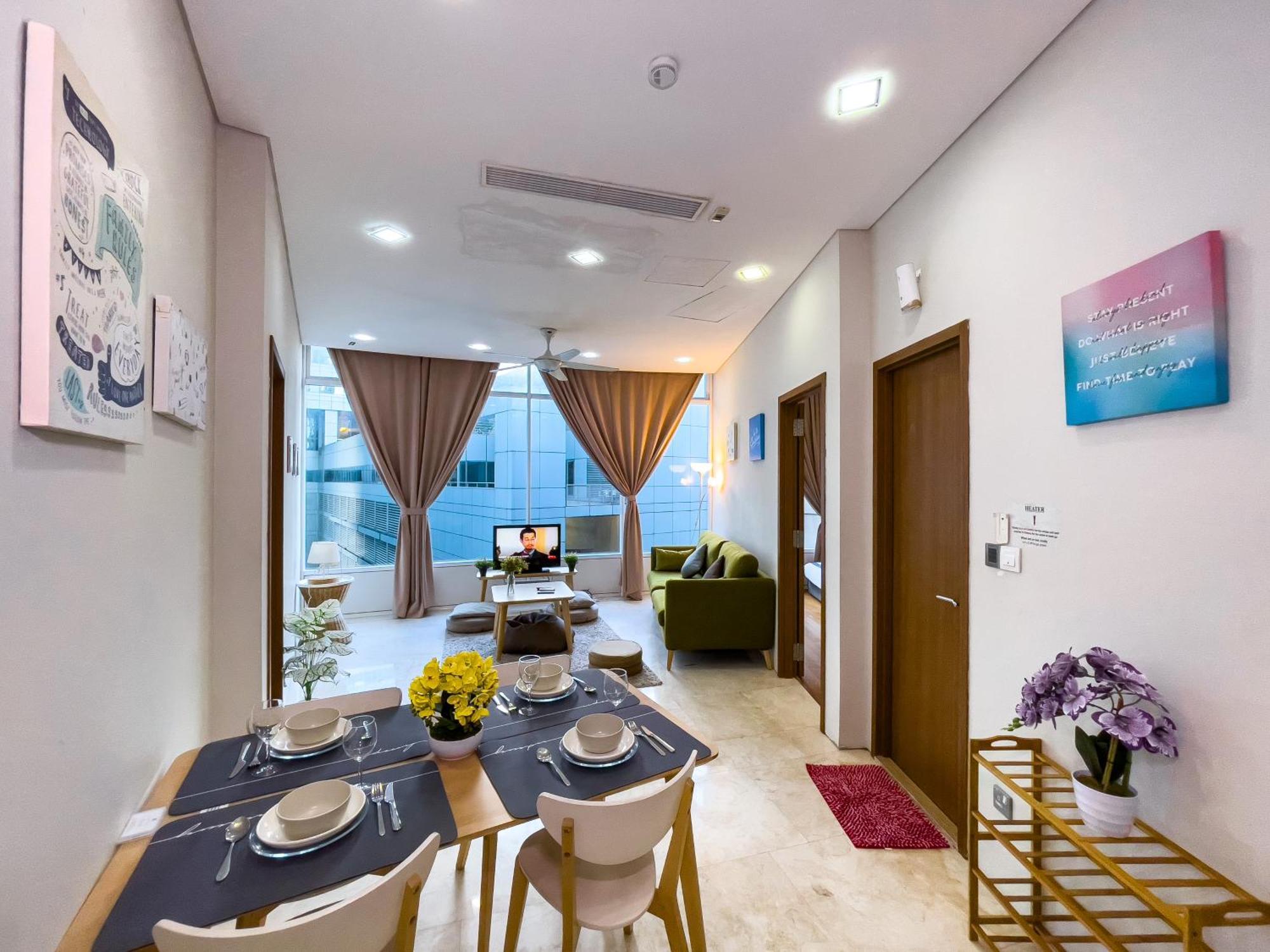 קואלה לומפור Vortex Suites Klcc By Blacknest מראה חיצוני תמונה